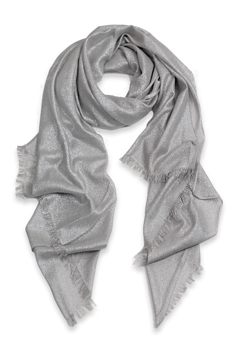 Pink and silver scarf 2025