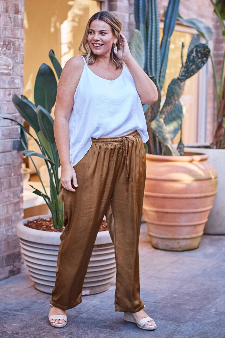 Camilla Pants Khaki Pants