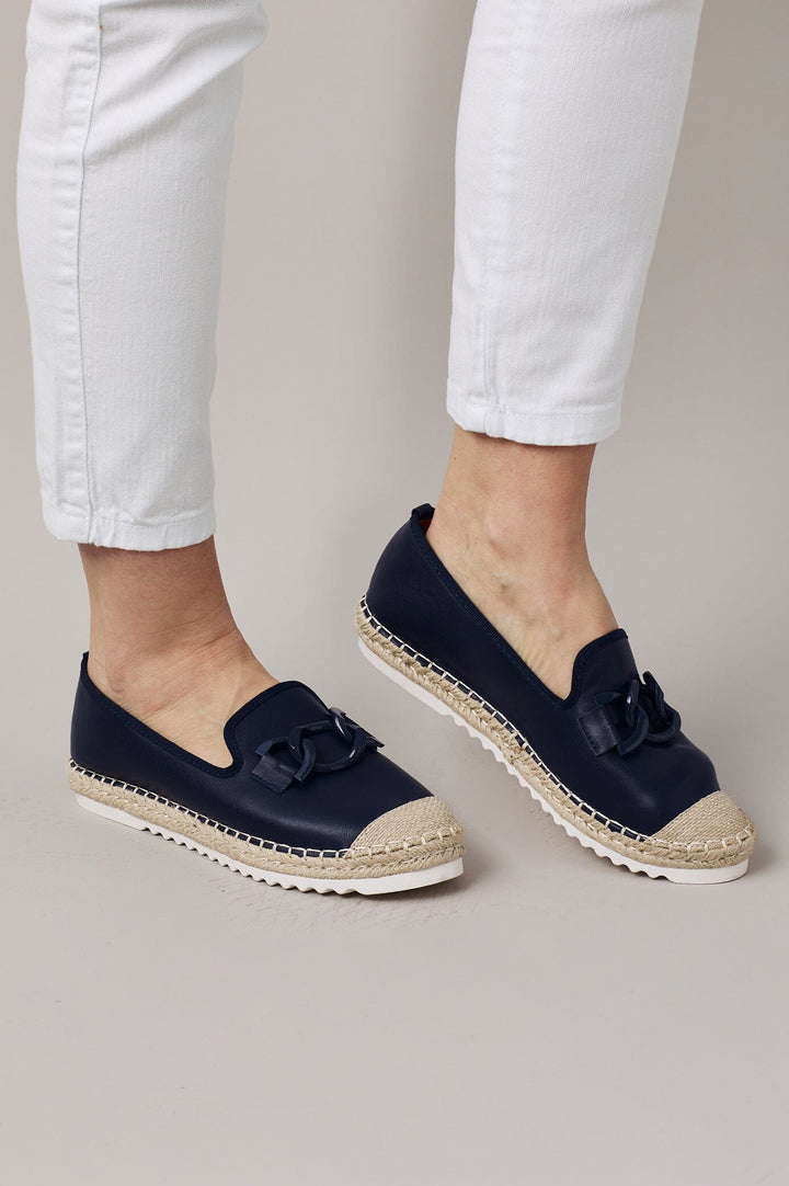 Melissa Loafers Navy Shoes