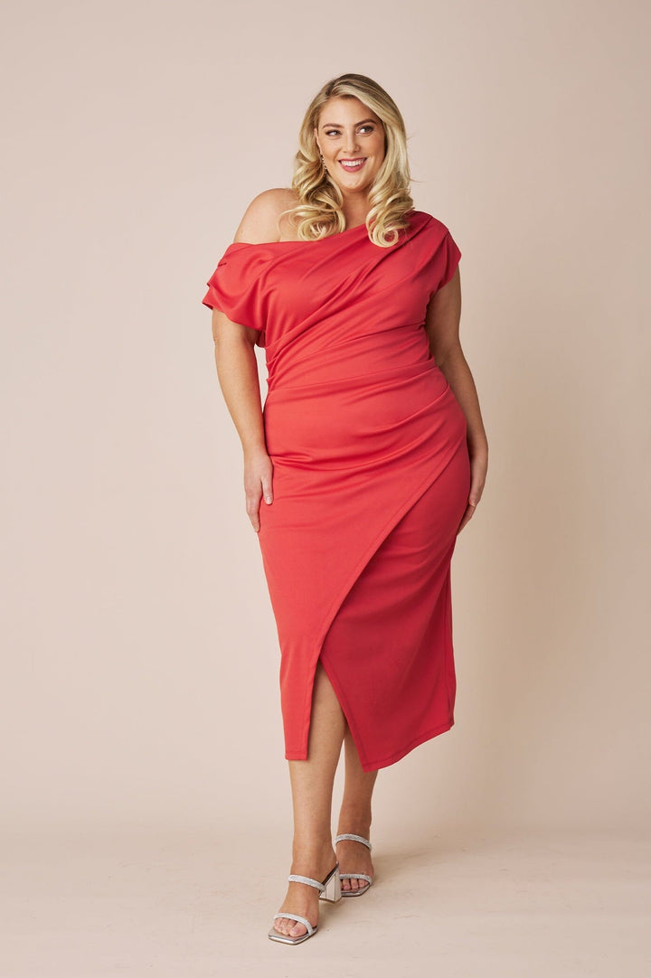 Roslyn Dress Red Dress