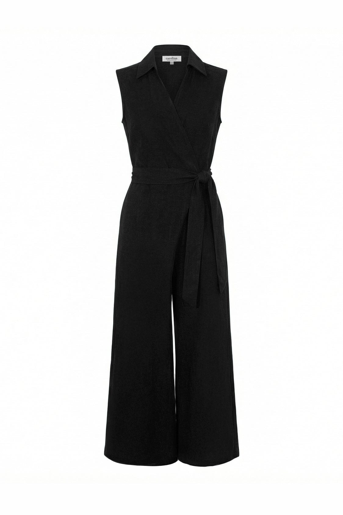 Alex Sleeveless Jumpsuit in Black- Pre Order Pants
