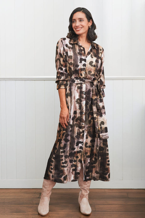 Dasha Animal Print Dress Dress