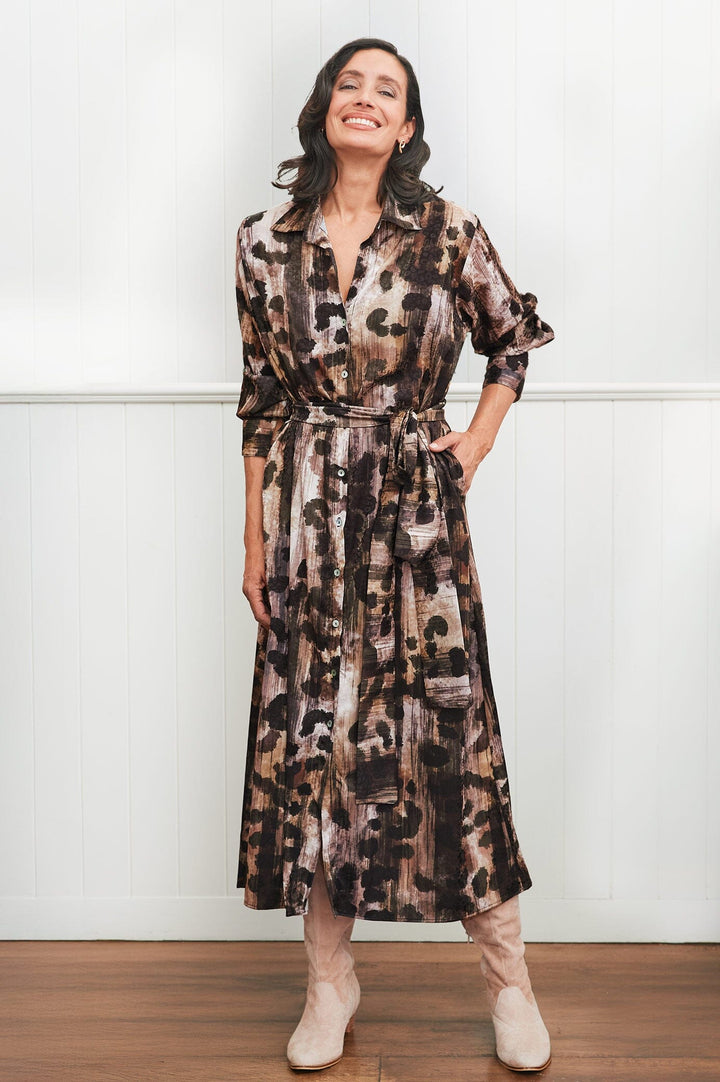 Dasha Animal Print Dress Dress