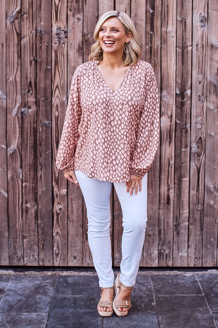 Mara Long Sleeve Top Tops