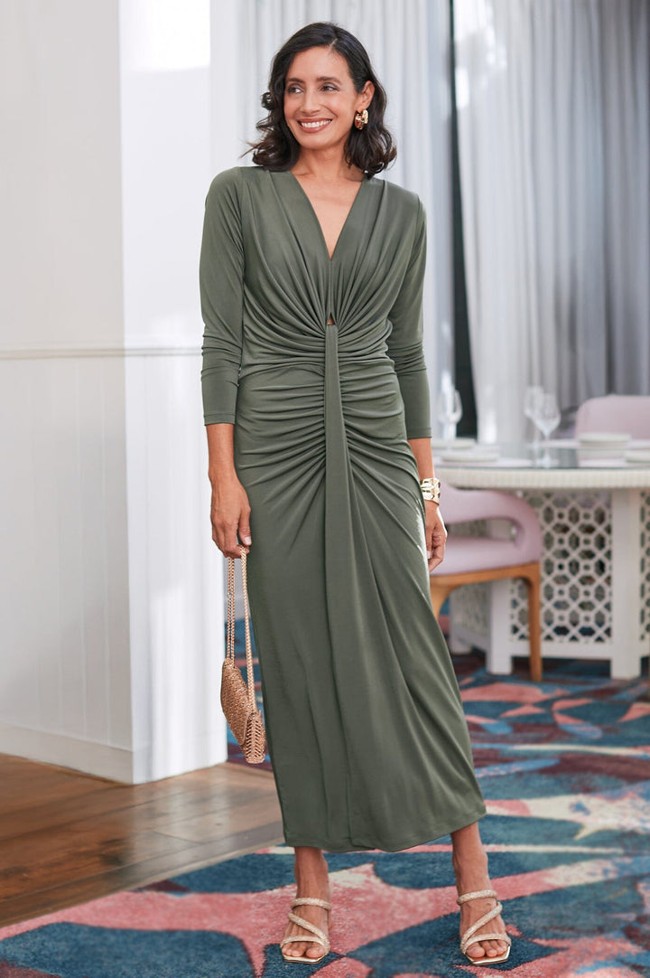 Kristen Dress Sage Dress