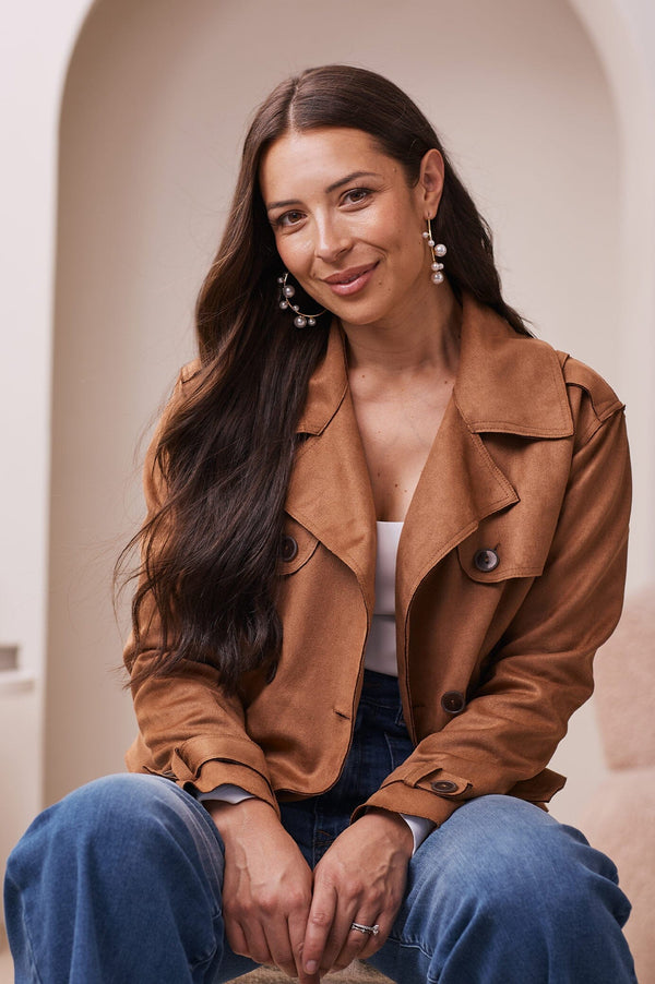 Piper Jacket Brown- Pre Order Jacket