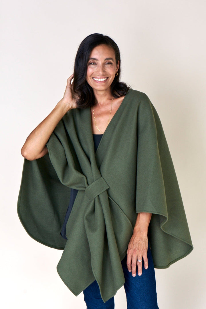 Grace Cape Olive Capes