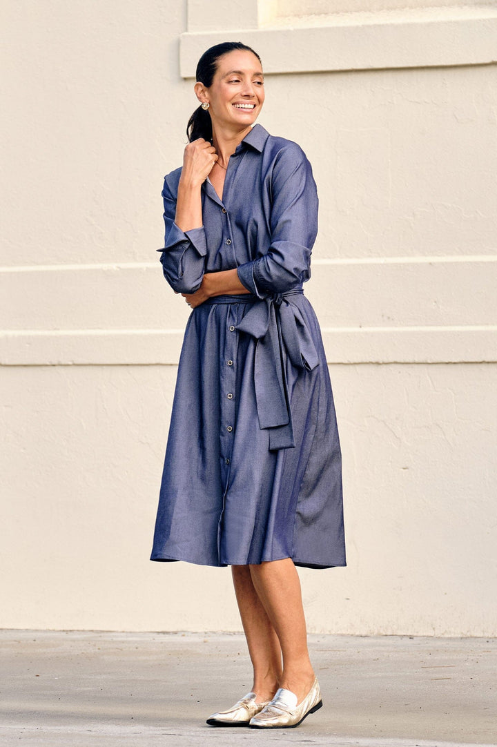 Hadley Long Sleeve Tencel Dress Dress