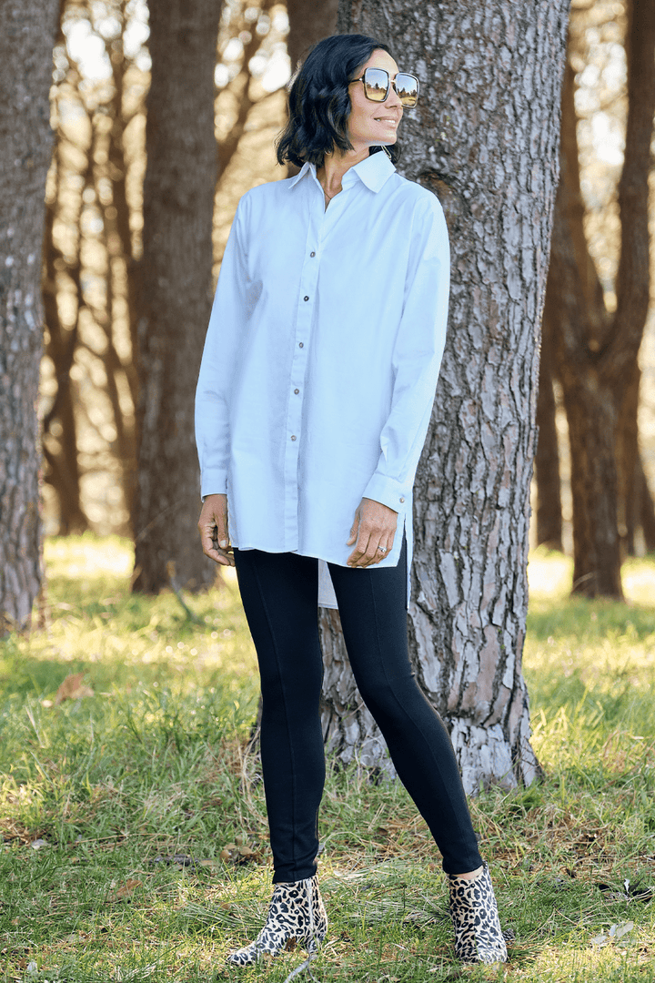 Tilly Dress Shirt White Tops