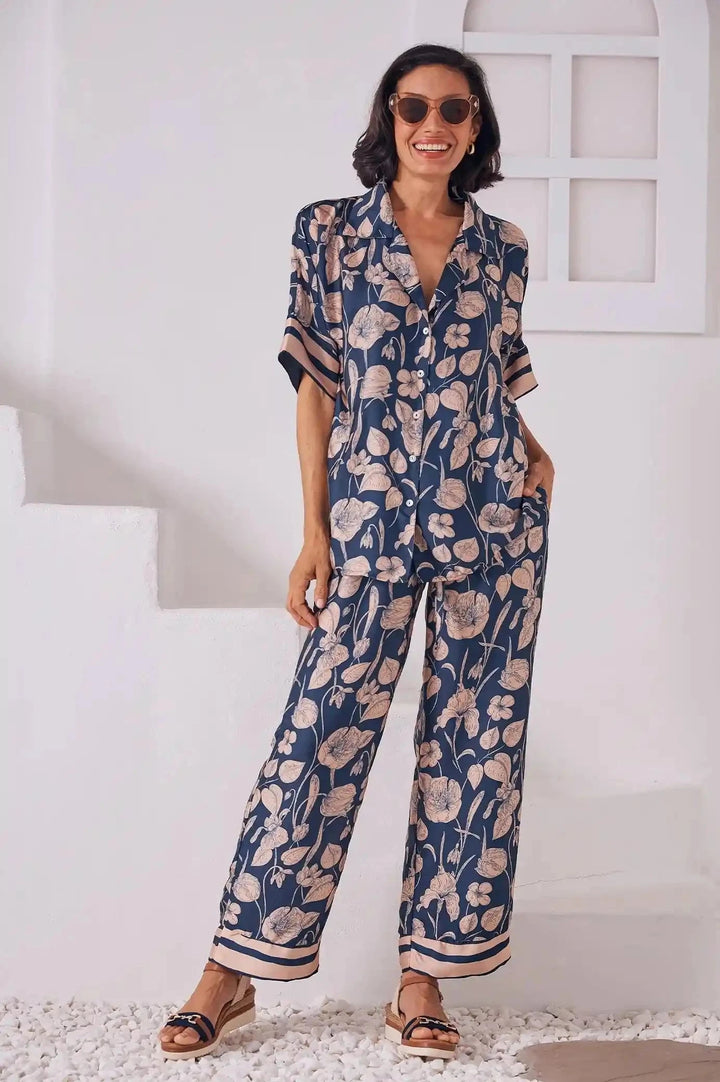 Bridgett Pants Navy Pants