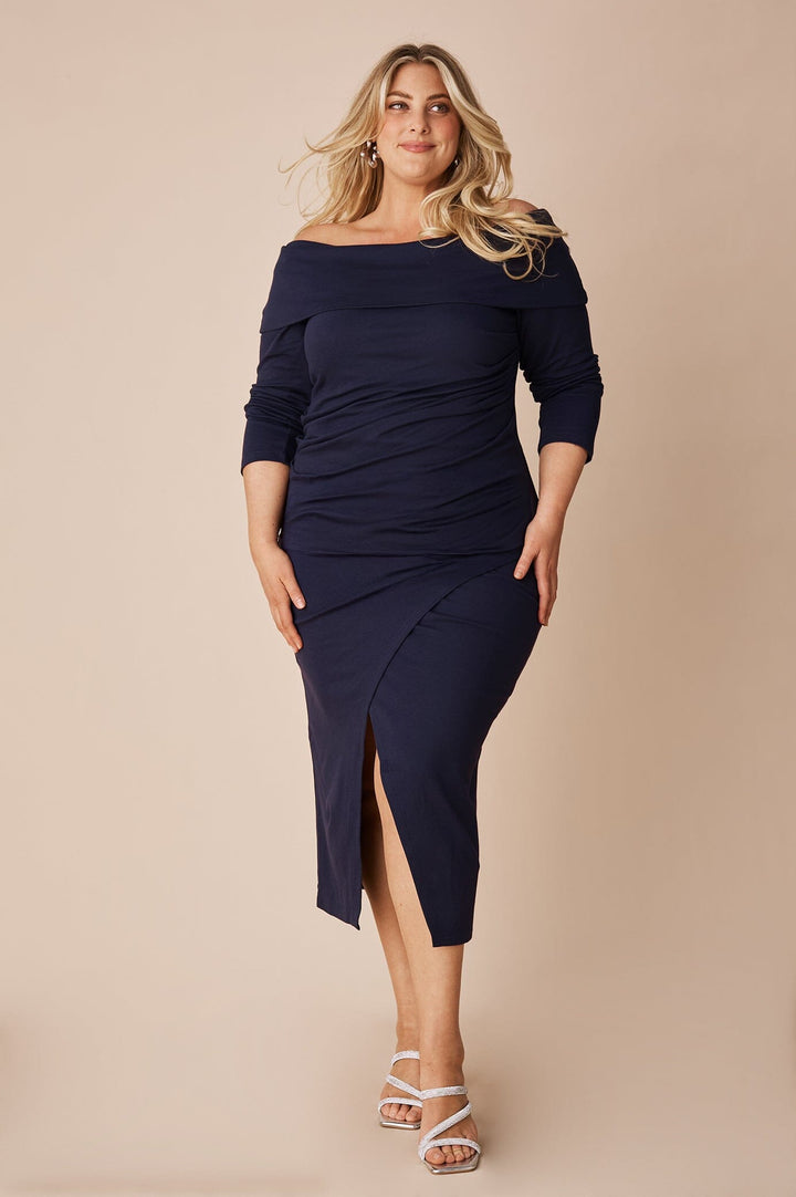 Megan Dress Navy Dress