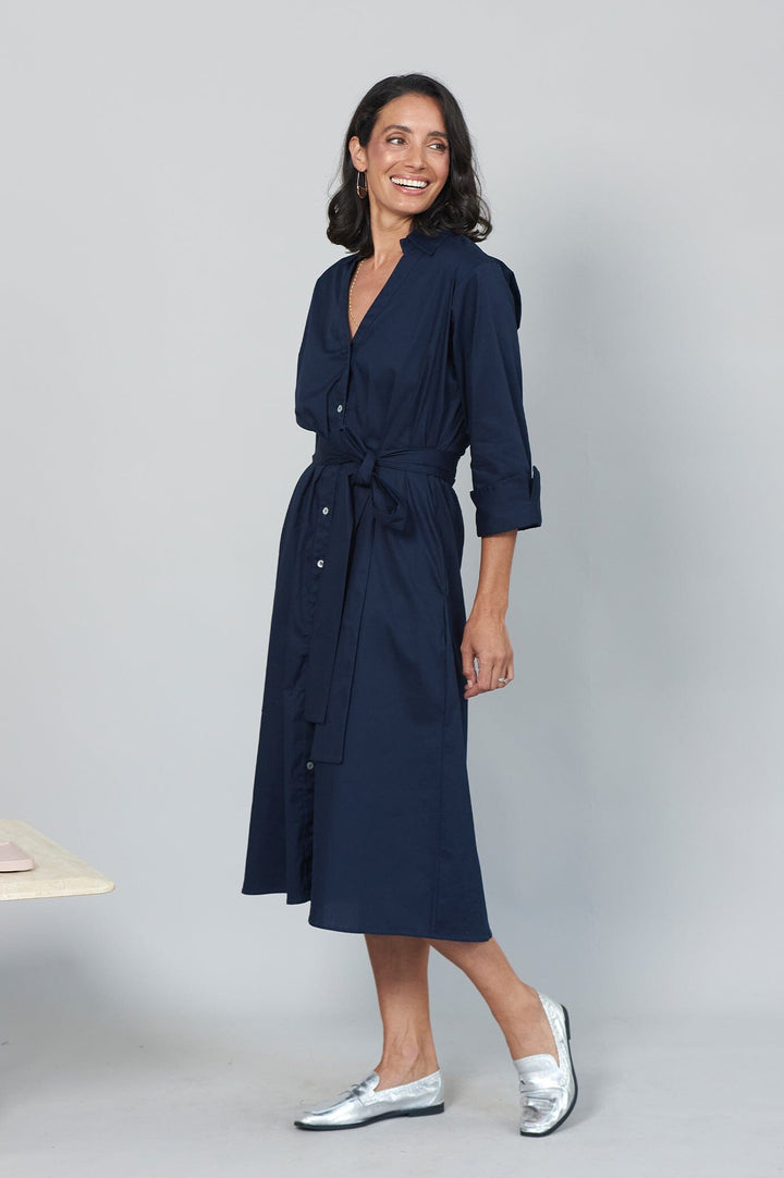 Celia Dress Navy - Pre Order Dress