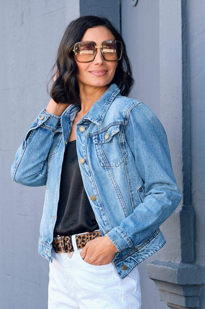 Chelsey Denim Jacket Blue- Pre Order Jacket