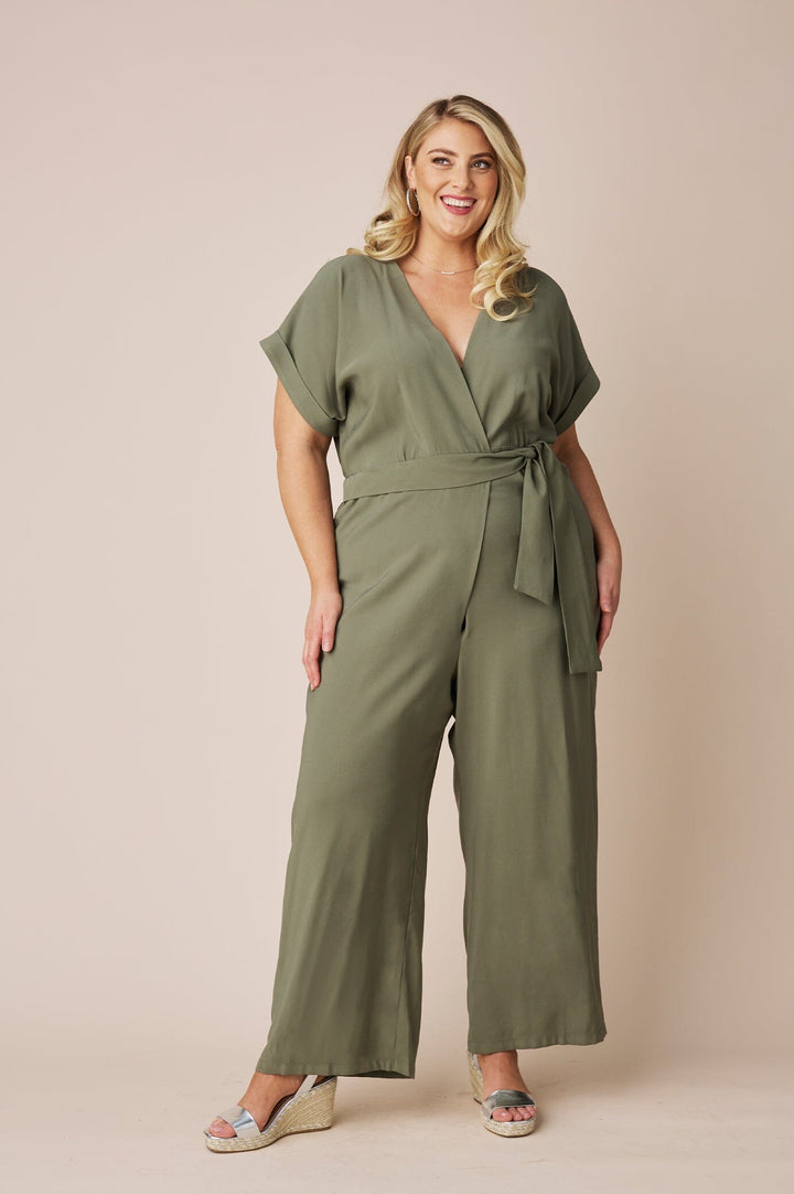 Jude Jumpsuit Olive Pants