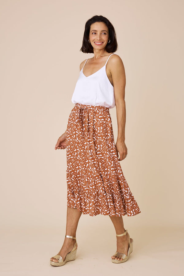 Vera Skirt Rust Skirt