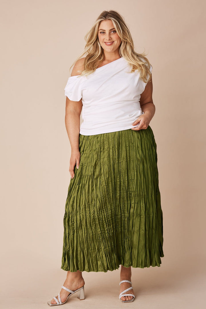 Romina Skirt Olive Skirt