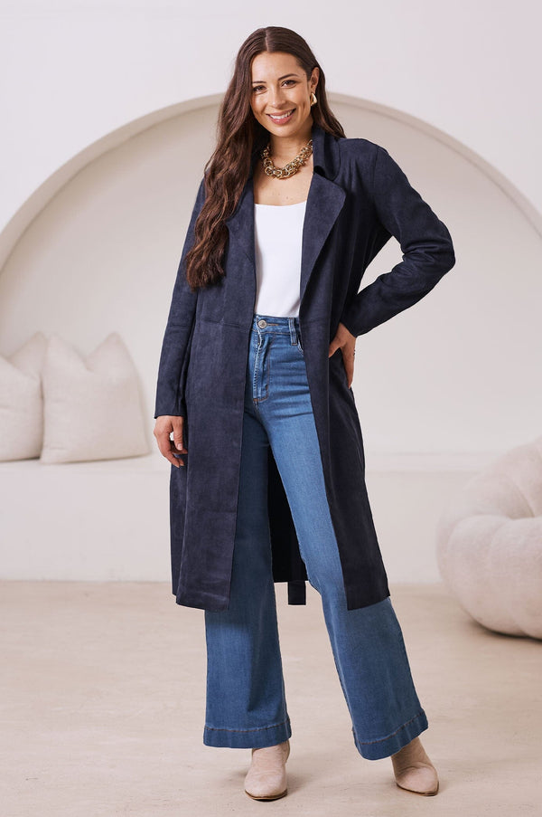 Francine Coat Navy Jacket