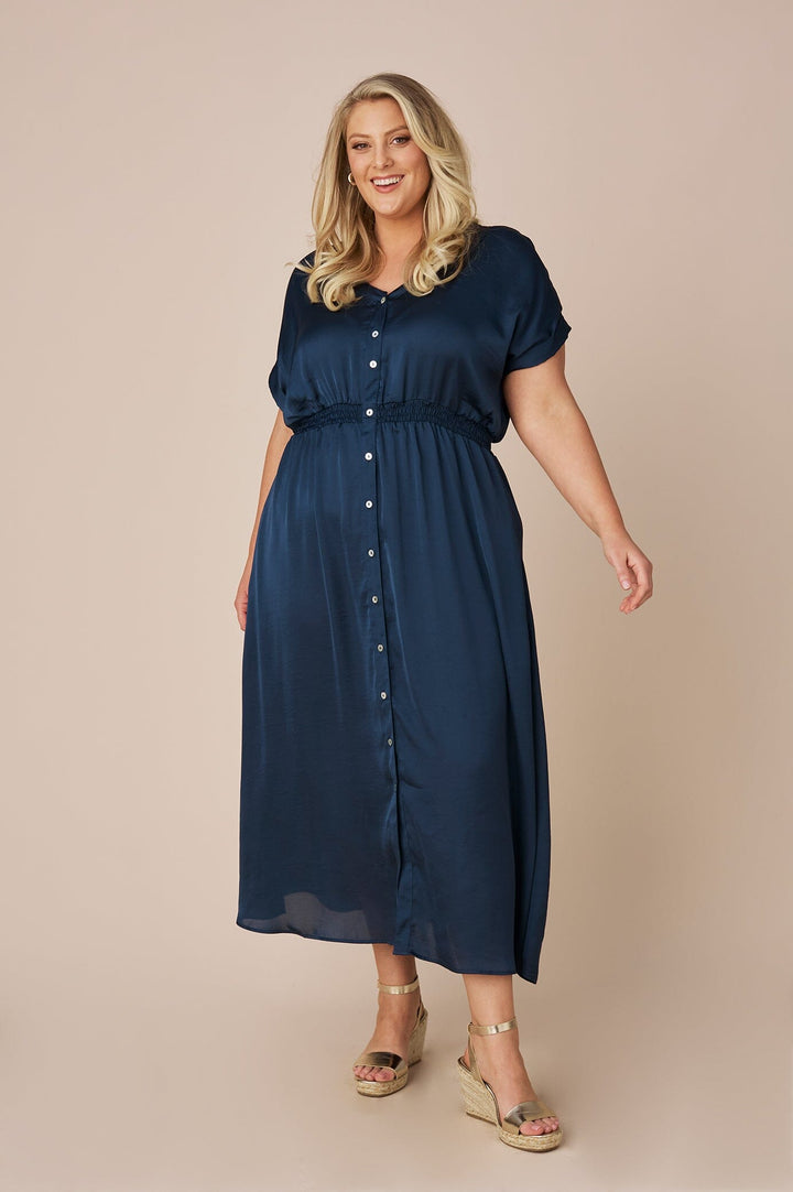 Georgina Dress Navy Dress