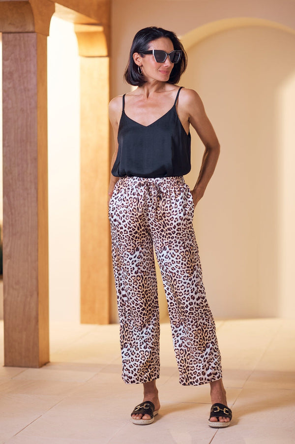 Karina Animal Print Pants Pants