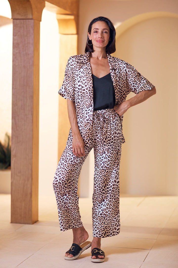 Karina Animal Print Pants Pants