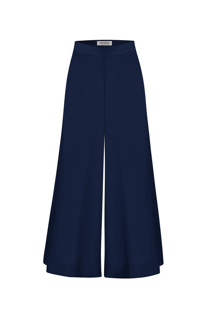 Lexie Wide Leg Pants Navy Pants