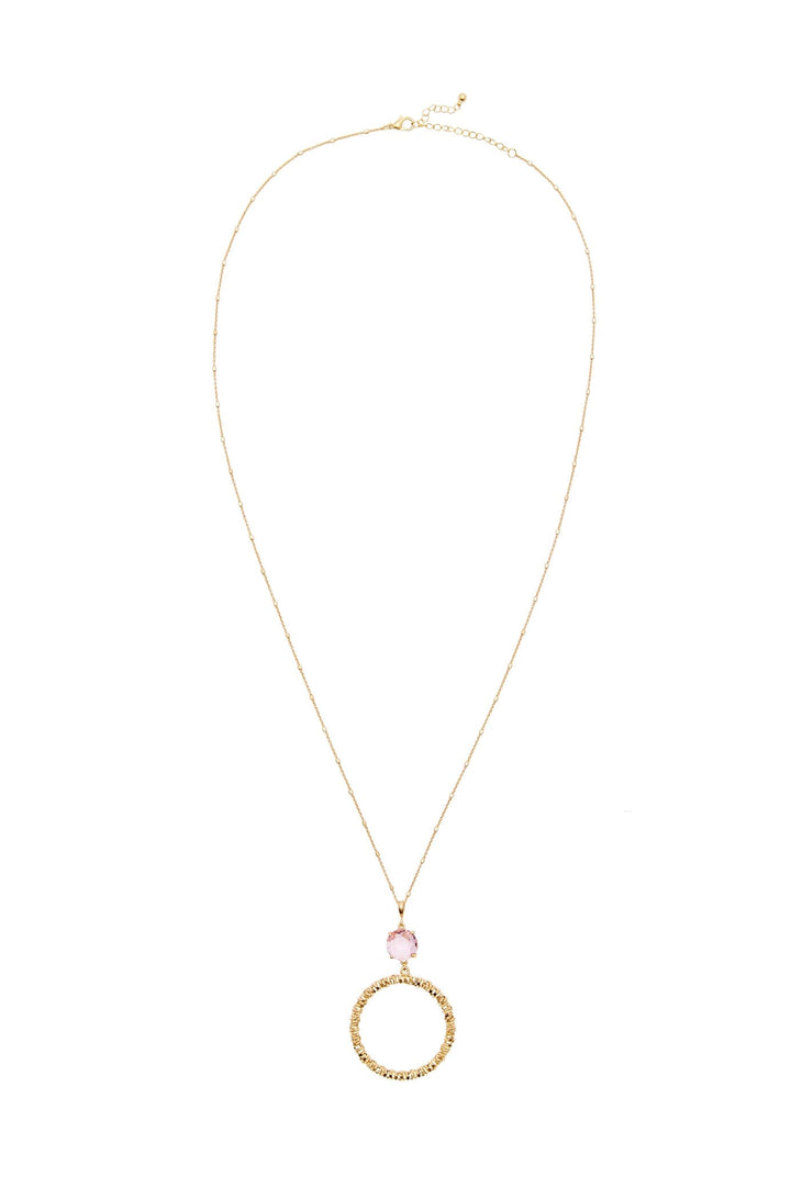 Aurelia Necklace Blush Pendant Necklace