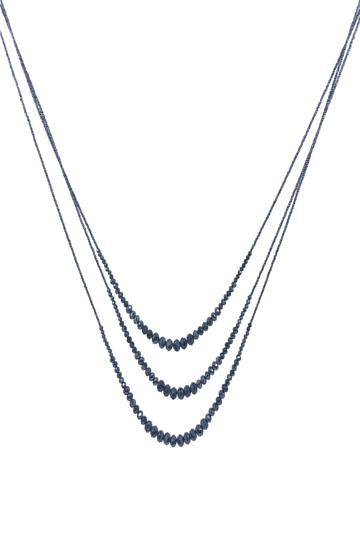 Camille Necklace Navy Necklace
