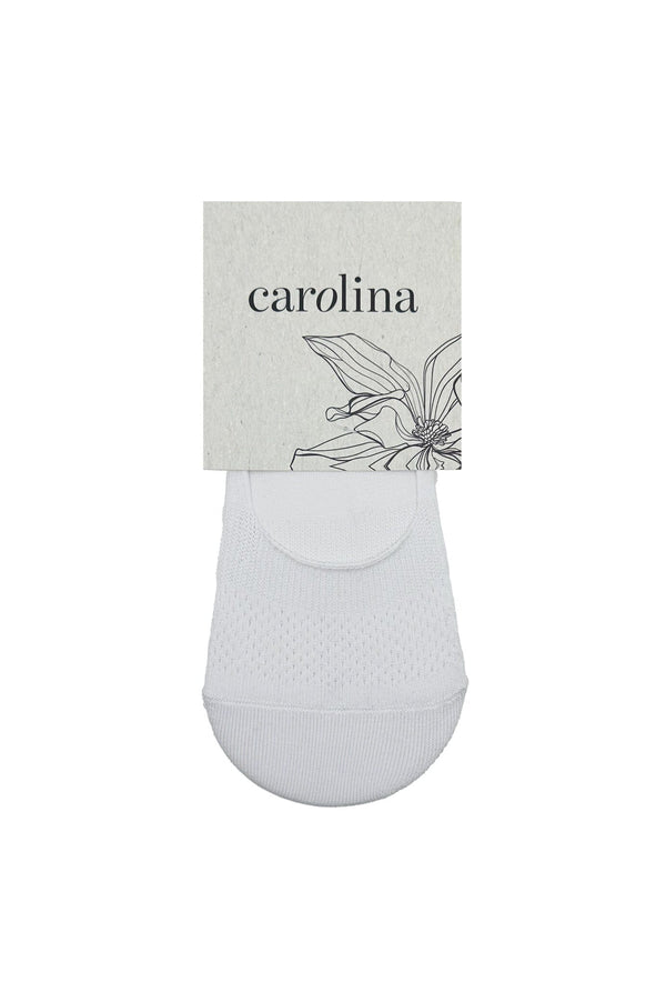 Carolina No Show Socks Set of 3 White Sock