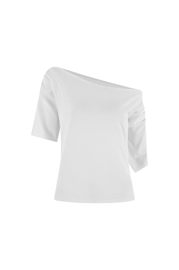 Claudette Off Shoulder Top White Tops