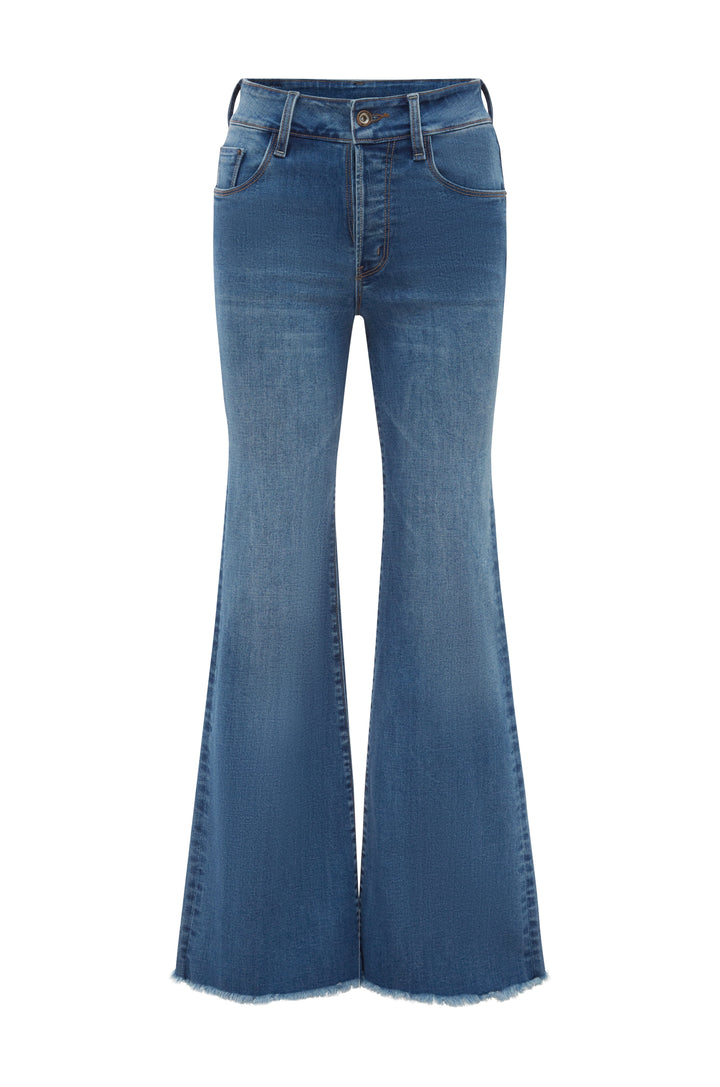 Colette Wide Leg Denim Jeans Denim Pants