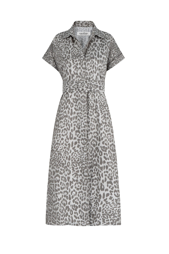 Aubree Animal Print Dress Dress