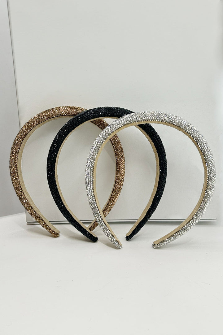 Delilah Diamante Headband Gold Accessories