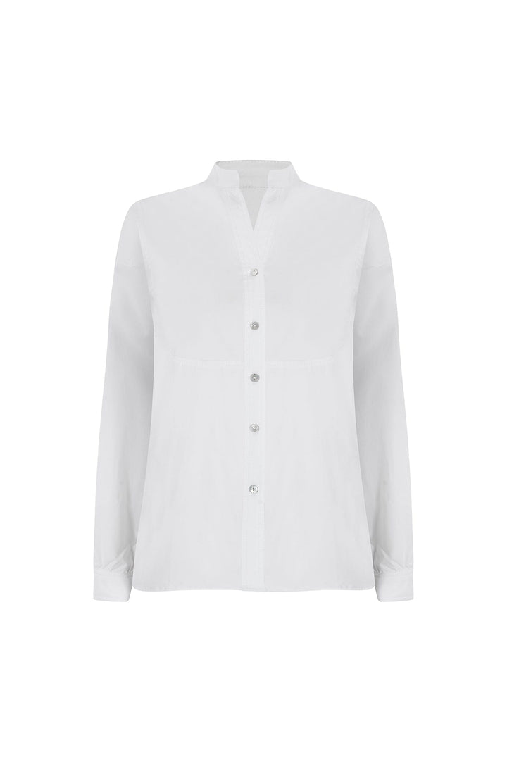 Elaine Long Sleeve Top White - Pre Order Tops