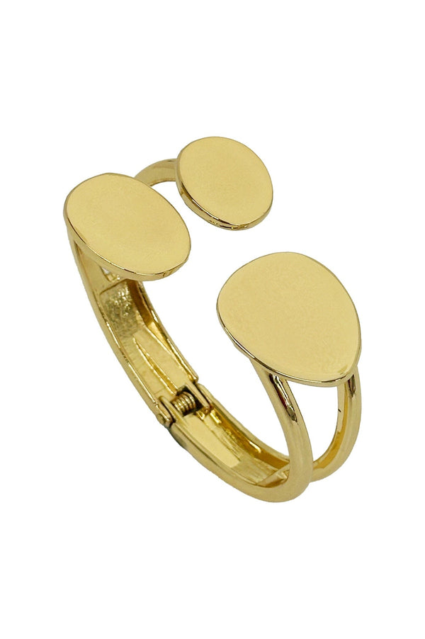 Elizabeth Bangle Gold Bracelet