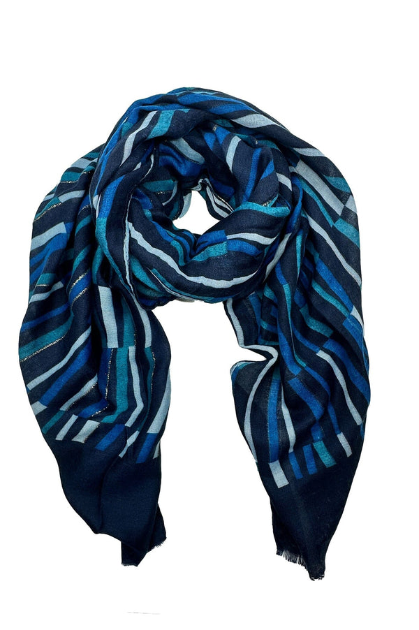 Genesis Scarf Blue Scarves