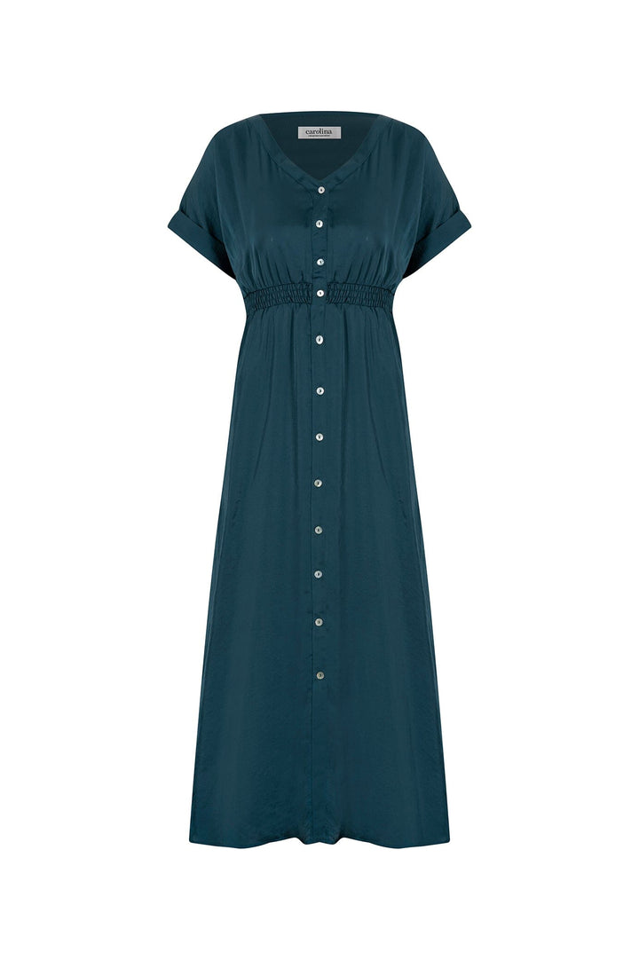 Georgina Dress Forest Green Dress