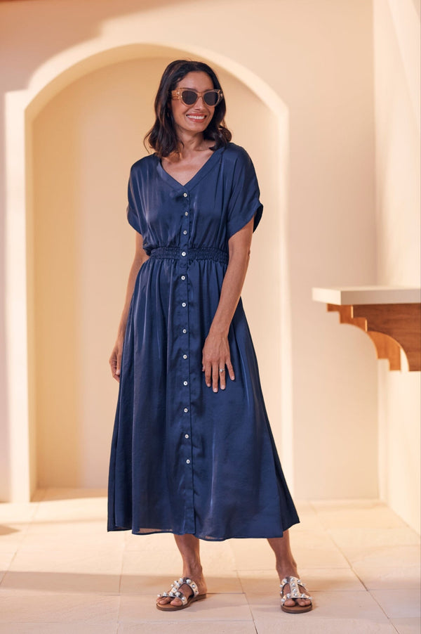 Georgina Dress Navy Dress