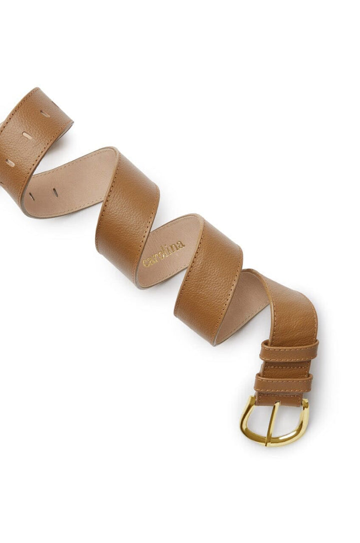 Jeans Belt Tan Soft Leather Belts