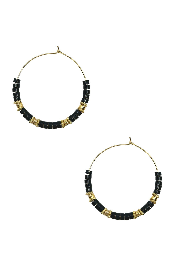 Jimena Earrings Black Earrings