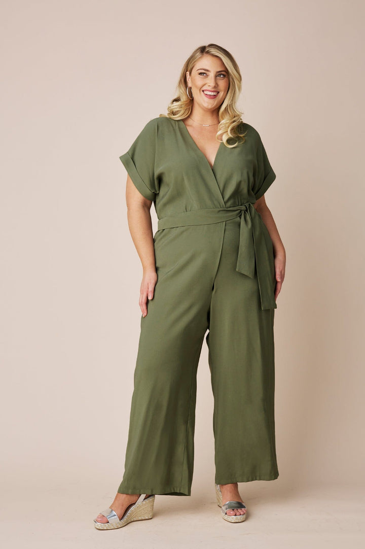 Jude Jumpsuit Olive Pants