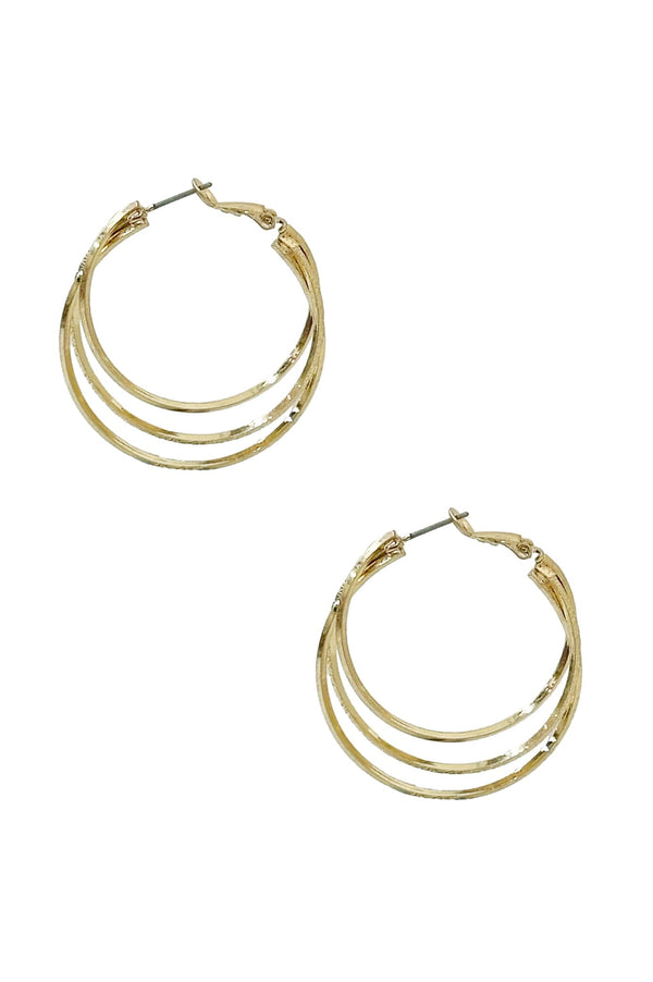 Kaori Earrings Gold Earrings