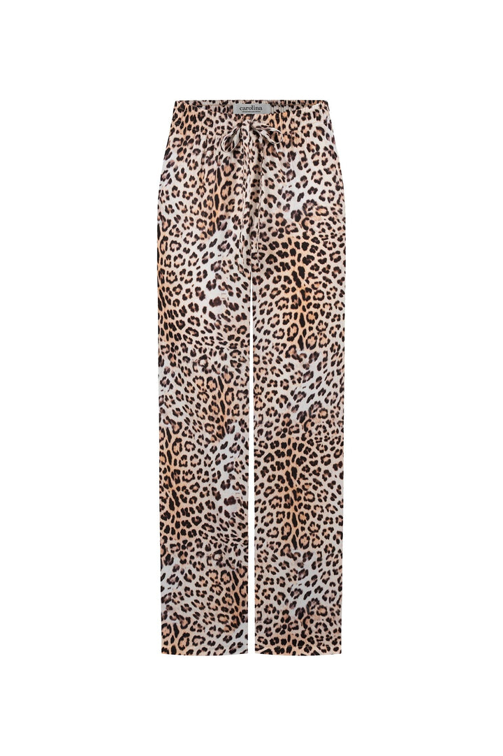 Karina Animal Print Pants Pants