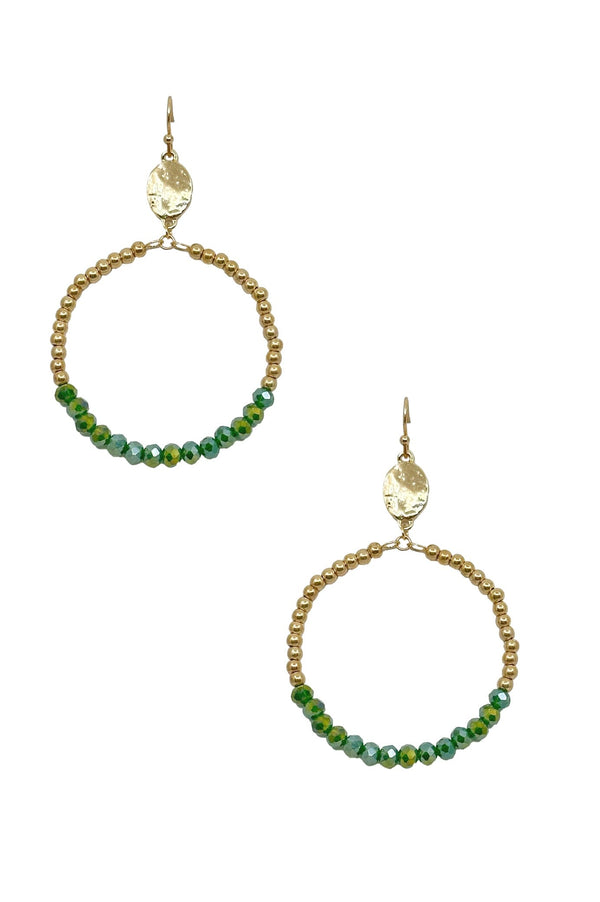 Katherine Earrings Emerald Earrings