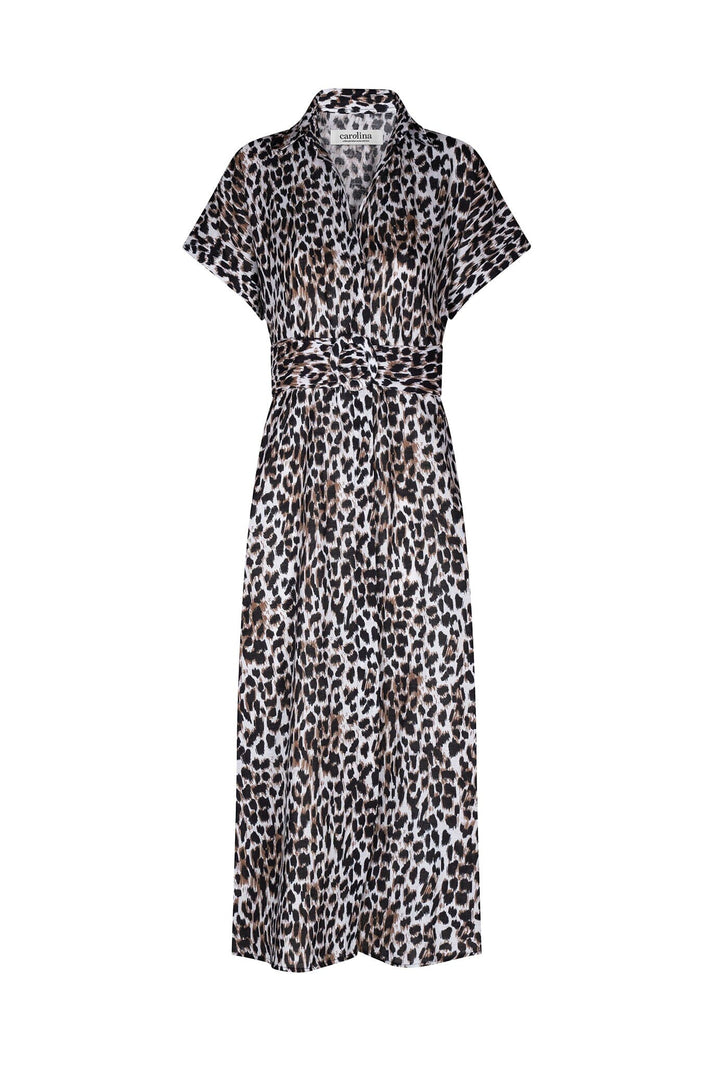 Kendi Animal Print Dress Dress