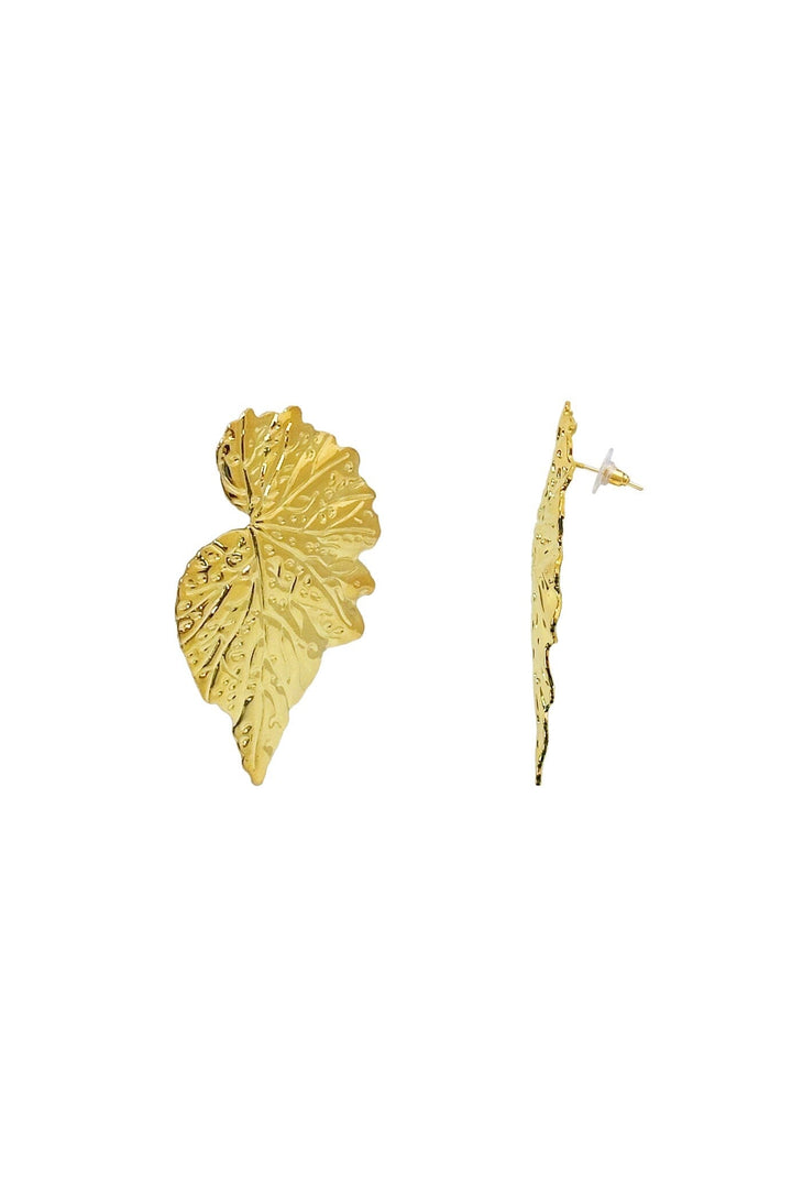 Lylah Leaf Earrings Gold Earrings