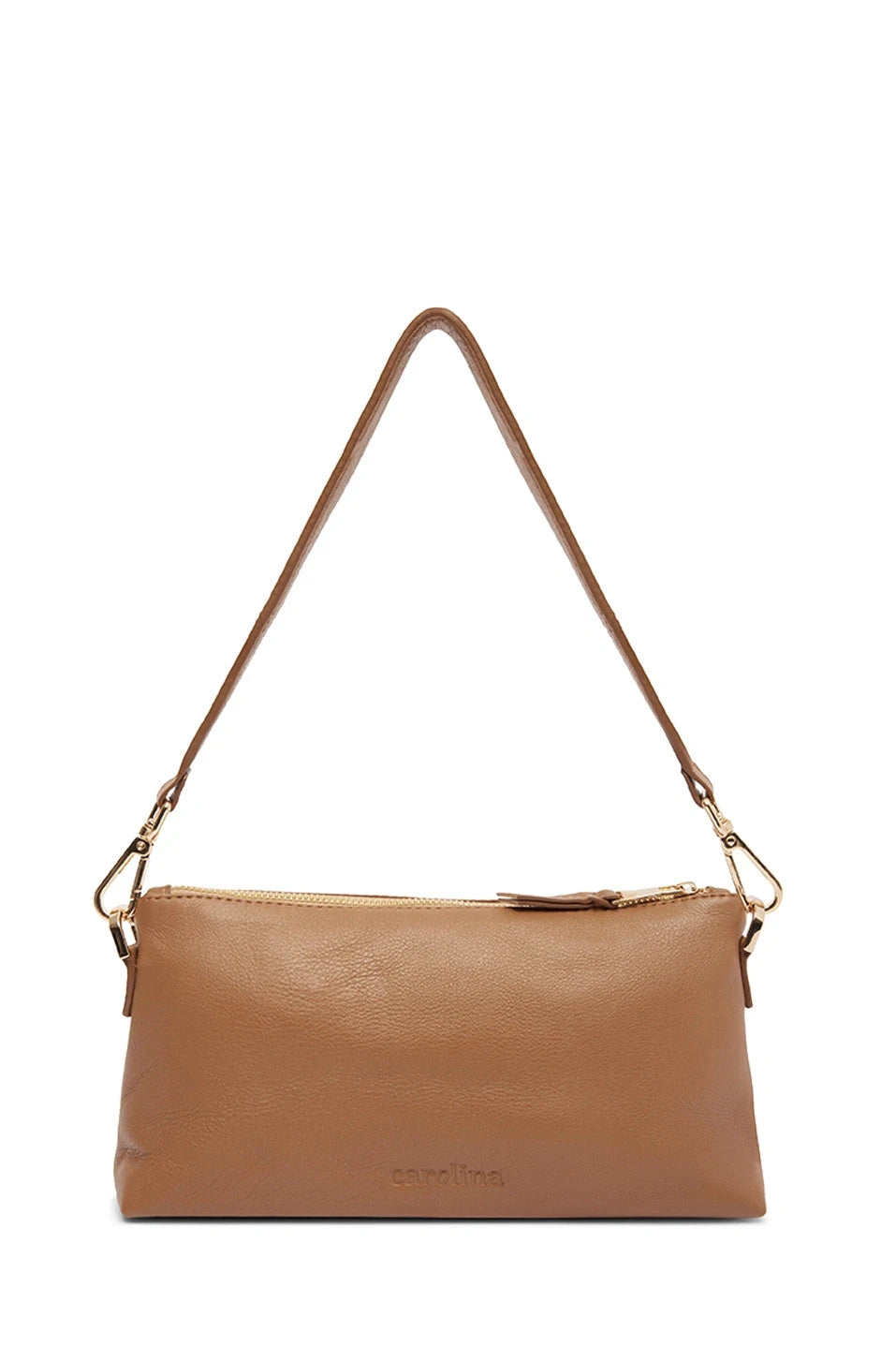 Marisol Leather Shoulder Bag Tan Leather