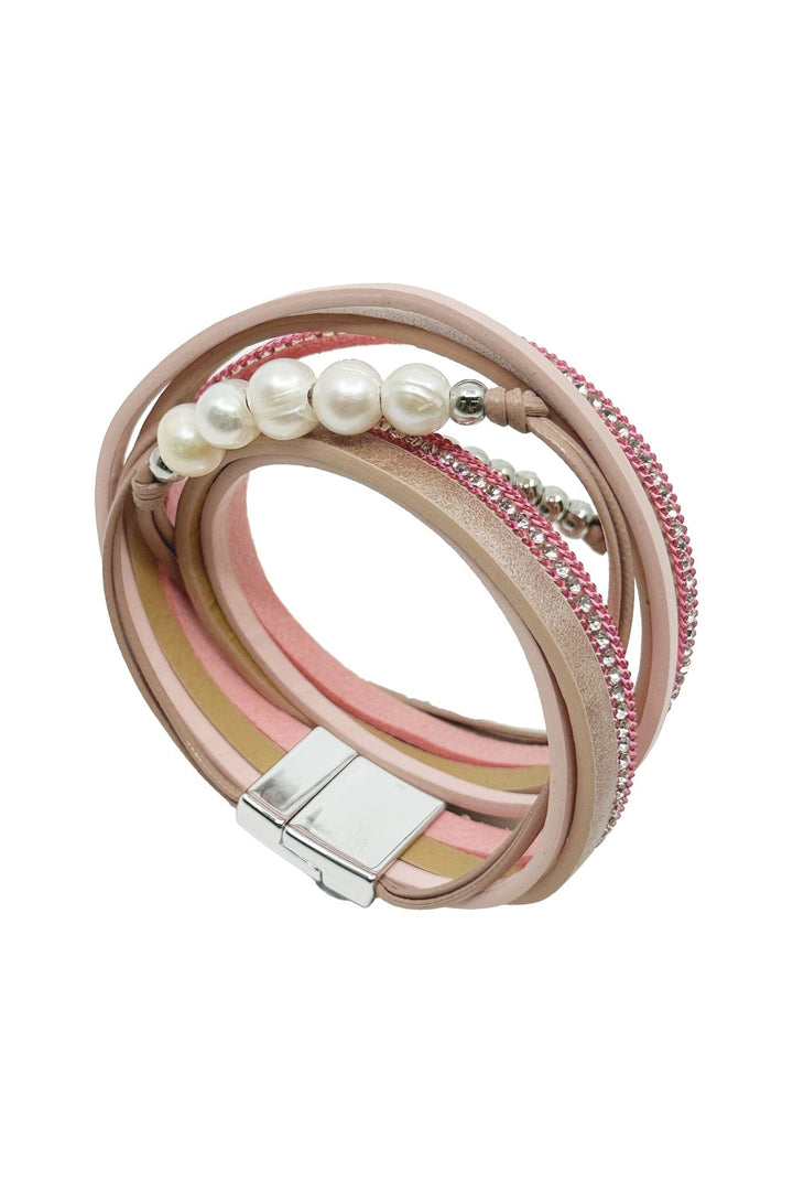 Olympia Wrap Bracelet Rose Bracelet