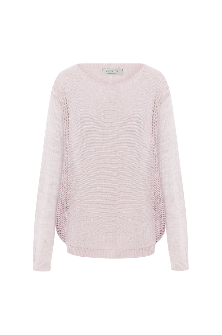 Oriana Light Knitwear Blush Shimmer- Pre Order Knitwear