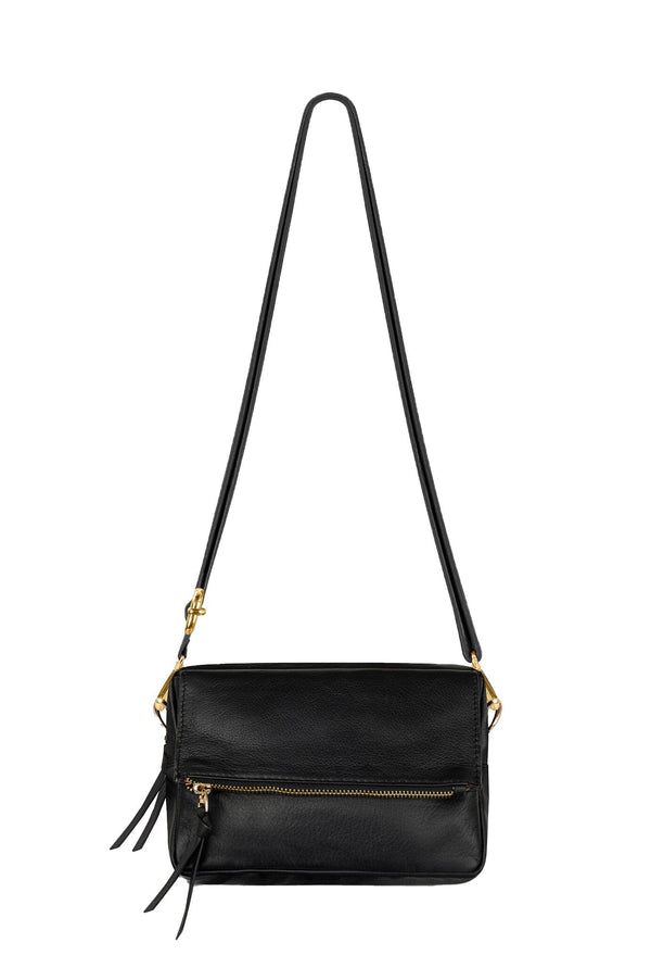 Philippa Leather Bag Black-Pre Order Leather