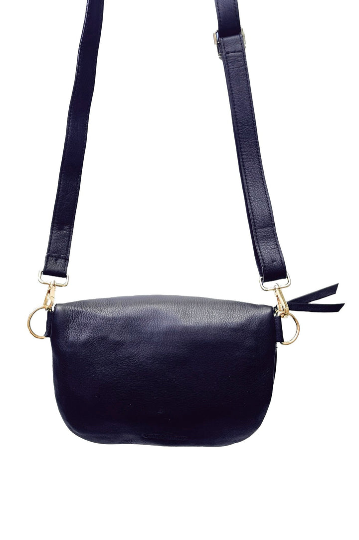 Ramona Small Handbag Navy Leather